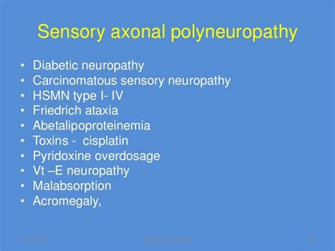 Sensorimotor Polyneuropathy Pictures