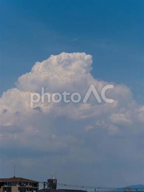 積乱雲が広がる夏空 No 24279705｜写真素材なら「写真ac」無料（フリー）ダウンロードok