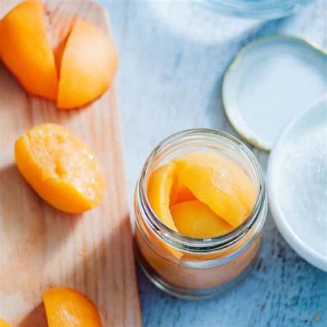 Easy 30 Minute Canned Peaches Recipe Theeatdown