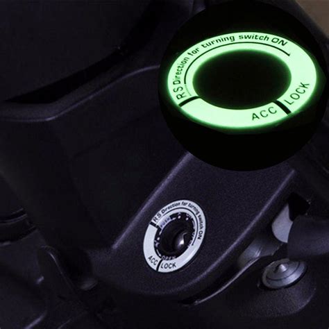 Buy Optional Night Vision Light Luminous Ignition Switch Sticker Glow