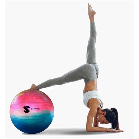 Bola Suíça Fitball Pilates 65 cm Premium 300 kg Ante estouro