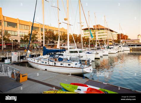 Yachts Moored In The Marina Opposite The Farmhouse Kitchen Restaurant Jack Square Port Of