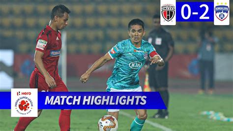 Northeast United Fc 0 2 Bengaluru Fc Match 40 Highlights Hero Isl 2019 20 Youtube