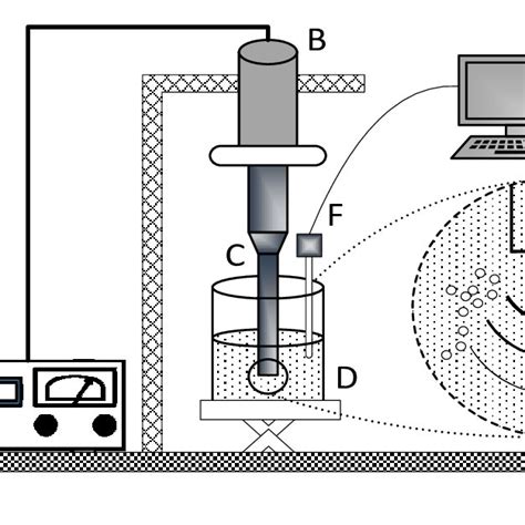 Schematic Diagram Of Ultrasound Assisted Extraction Assembly With Probe