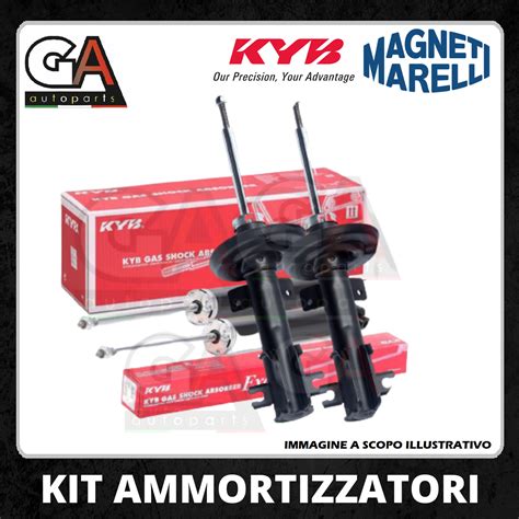 Kit Ammortizzatori Kayaba Anteriori Posteriori Alfa Jtd Jtdm