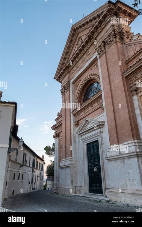 Amelia Terni Umbria Italy Historic Buildings In The Old Town