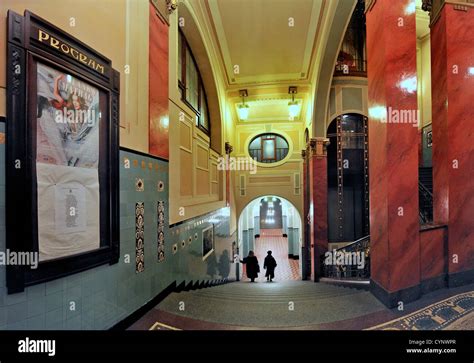 Prague municipal house interior hi-res stock photography and images - Alamy