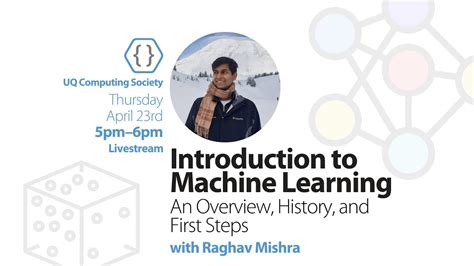 An Introduction To Machine Learning With Raghav Mishra Youtube