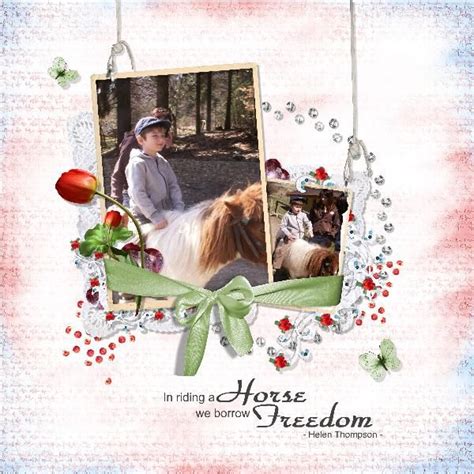 Pony Ride Digital Scrapbooking At Scrapbook Flair