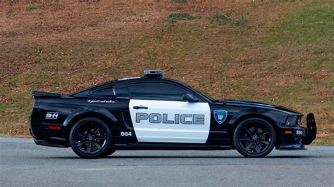 Rare Saleen Mustang S281 Transformers Police Car Headed To Auction