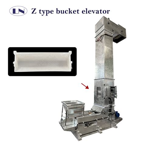 High Quality Food Grade Plastic Bucket Horizontal Conveying Z Type