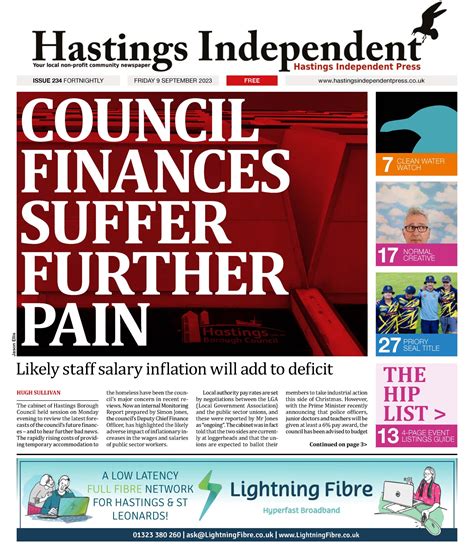 Hastings Independent Issue Hastings Independent Press