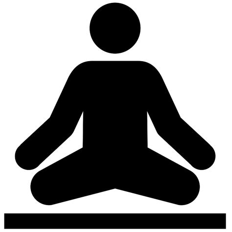 Meditation Think Guru Meditate Vector Svg Icon Svg Repo