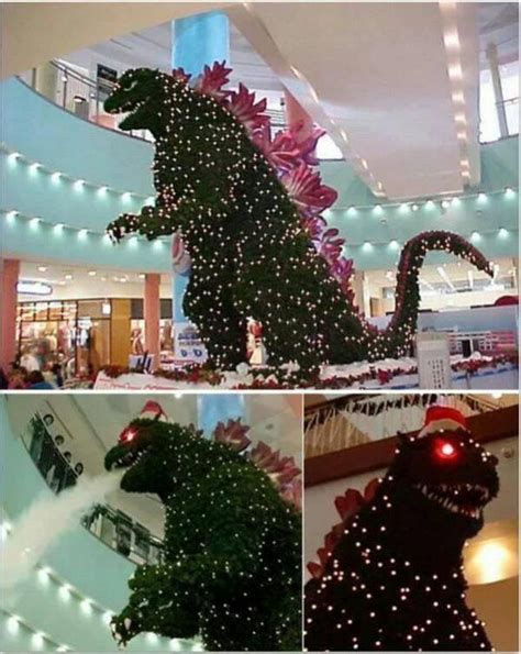 Godzilla Christmas tree : r/GTAGE