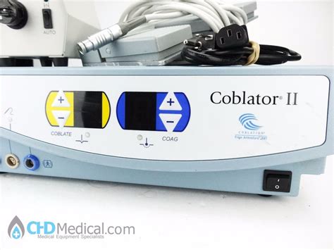 Arthrocare Ent Coblator Ii Surgery System With Flow Control Valve With