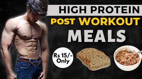 Eat This After Workout 5 Post Workout Meals Gym Diet Youtube