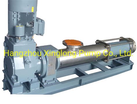 Factory Manufactured High Viscosity Sludge Self Priming Pump Eccentric