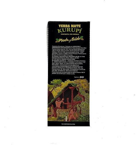 Kurupi Antiacid Yerba Mate Natural Herbal Remedy For Acid Relief