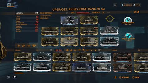 Warframe: Rhino Prime Build Guide