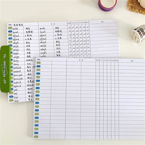 Mua Set 10 tờ giấy note ghi chú học từ vựng form ngang dọc giá rẻ nhất