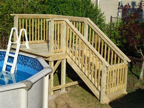 How to build the best deck for your above ground pool – Artofit