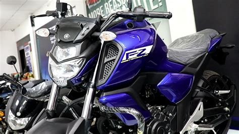 2021 Yamaha FZ Version RACING BLUE Walkaround Review Atelier Yuwa