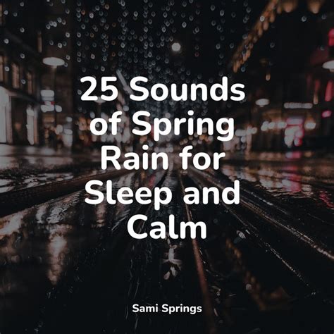 25 Sounds Of Spring Rain For Sleep And Calm Album By Mindfulness