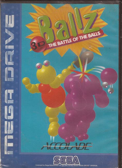 D Ballz The Battle Of The Balls Used Sega Mega Drive