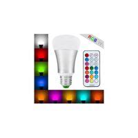 Shop Al W Led E Rgbw Bulb W Remote Control Led Lamps Bulbs