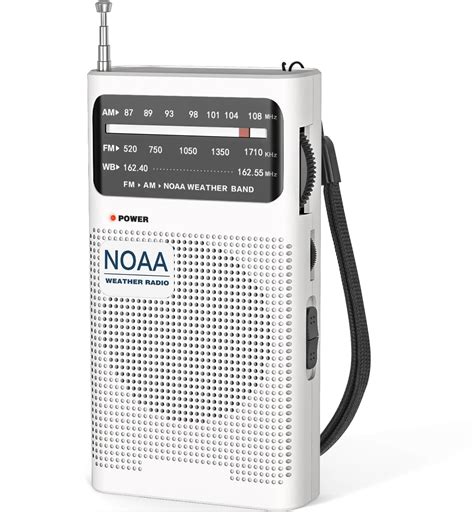 Amazon Goodes Noaa Weather Radio Am Fm Transistor Radio With Loud