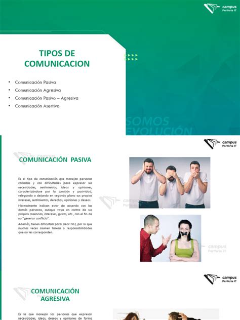 3 2 1 Tipos De Comunicacion Pdf Comunicación Psicología Social