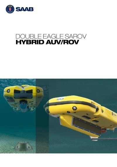 DOUBLE EAGLE SAROV HYBRID AUV ROV Seaeye