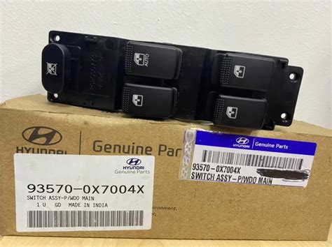 POWER WINDOW MAIN SWITCH GENUINE PART ORIGINAL 93570 0X700 4X