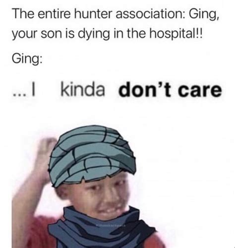 more Ging memes : r/hunterxdank