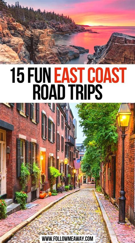 15 Fun East Coast USA Road Trips For Your Bucket List East Coast Road