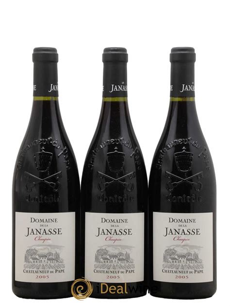 Acheter Châteauneuf du Pape Cuvée Chaupin La Janasse Domaine de 2005