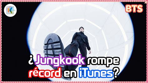 El sencillo 3D de Jungkook de BTS rompe récords en iTunes y arrasa