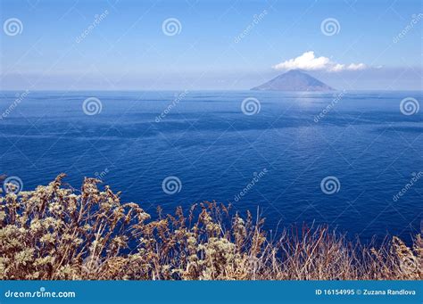 Stromboli island stock image. Image of mediterranean - 16154995