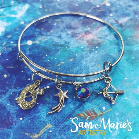 Acotar Charm Bracelet Acomaf Acowar Feyre And Rhysand Inner Etsy