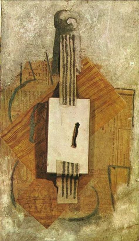 Violin 1913 Pablo Picasso WikiArt Org