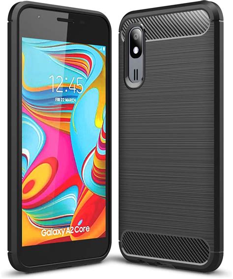 Ukdandanwei Case For Samsung Galaxy A2 Core Carbon Uk