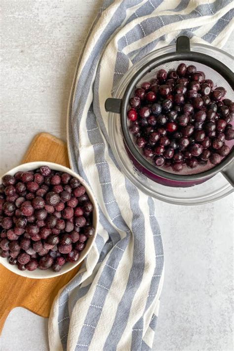 Blueberry Crisp With Frozen Blueberries Flavored Apron