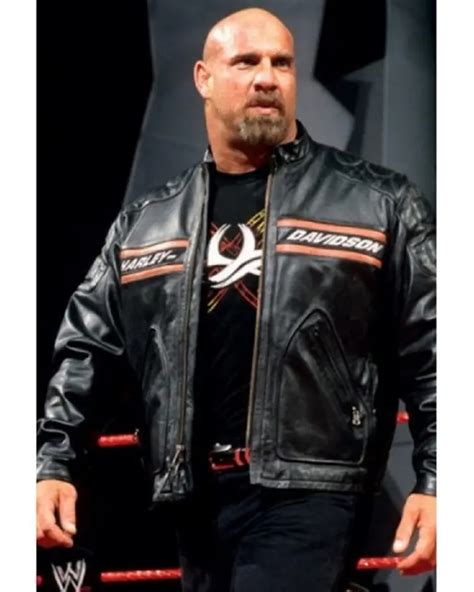 Bill Goldberg Harley Davidson Jacket Trendy Leather Jackets