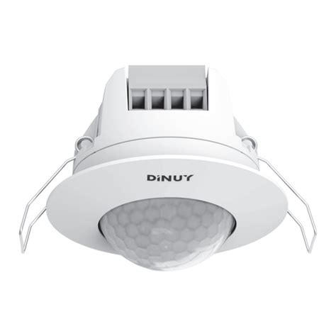 Dinuy Dm Tec Flush Ceiling Mounted Movement Detector Manual