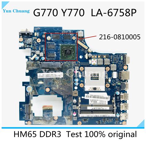 Piwg La P Motherboard For Lenovo Ideapad G Laptop