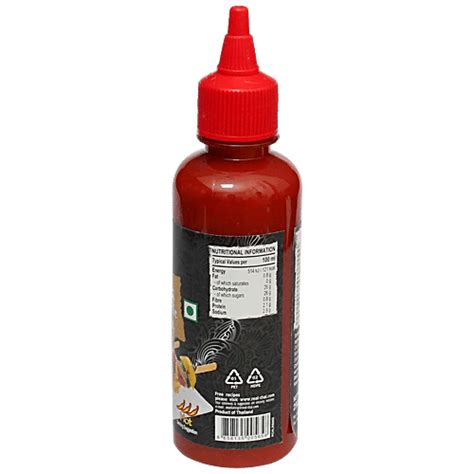 Buy REAL THAI Sriracha Hot Chilli Garlic Sauce Spicy Enhances Flavour Online At Best Price Of