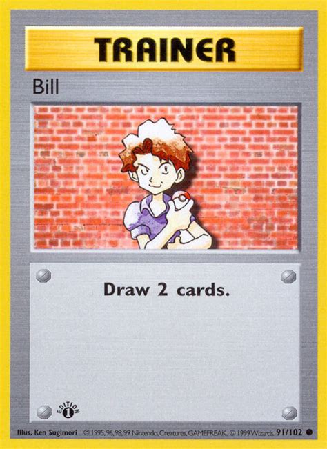 Bill Base Set Bs Pkmncards