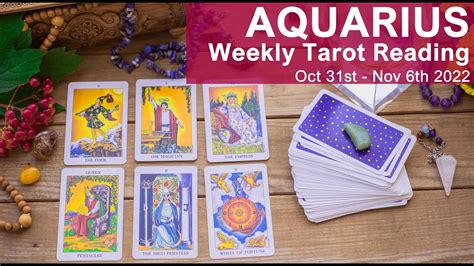 AQUARIUS WEEKLY TAROT READING GIANT LEAP AQUARIUS Oct 31st To Nov 6th