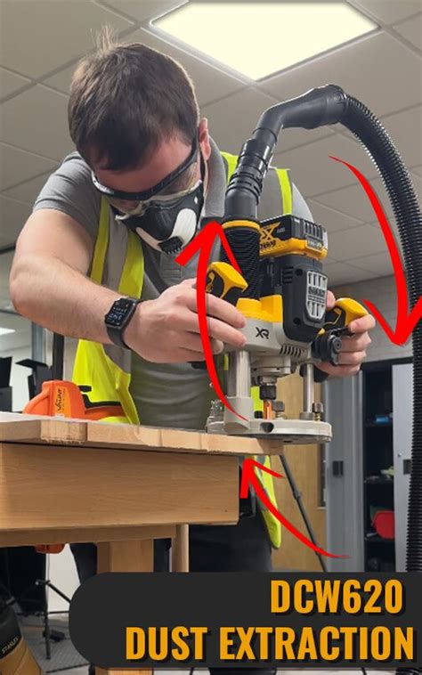 A First Look At The New Dewalt Dcw620 18v Router Coming 2024 Its Hub