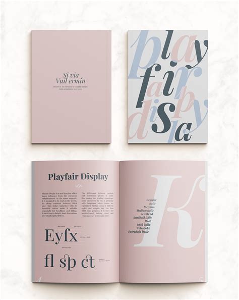 Playfair Display | Type Specimen :: Behance